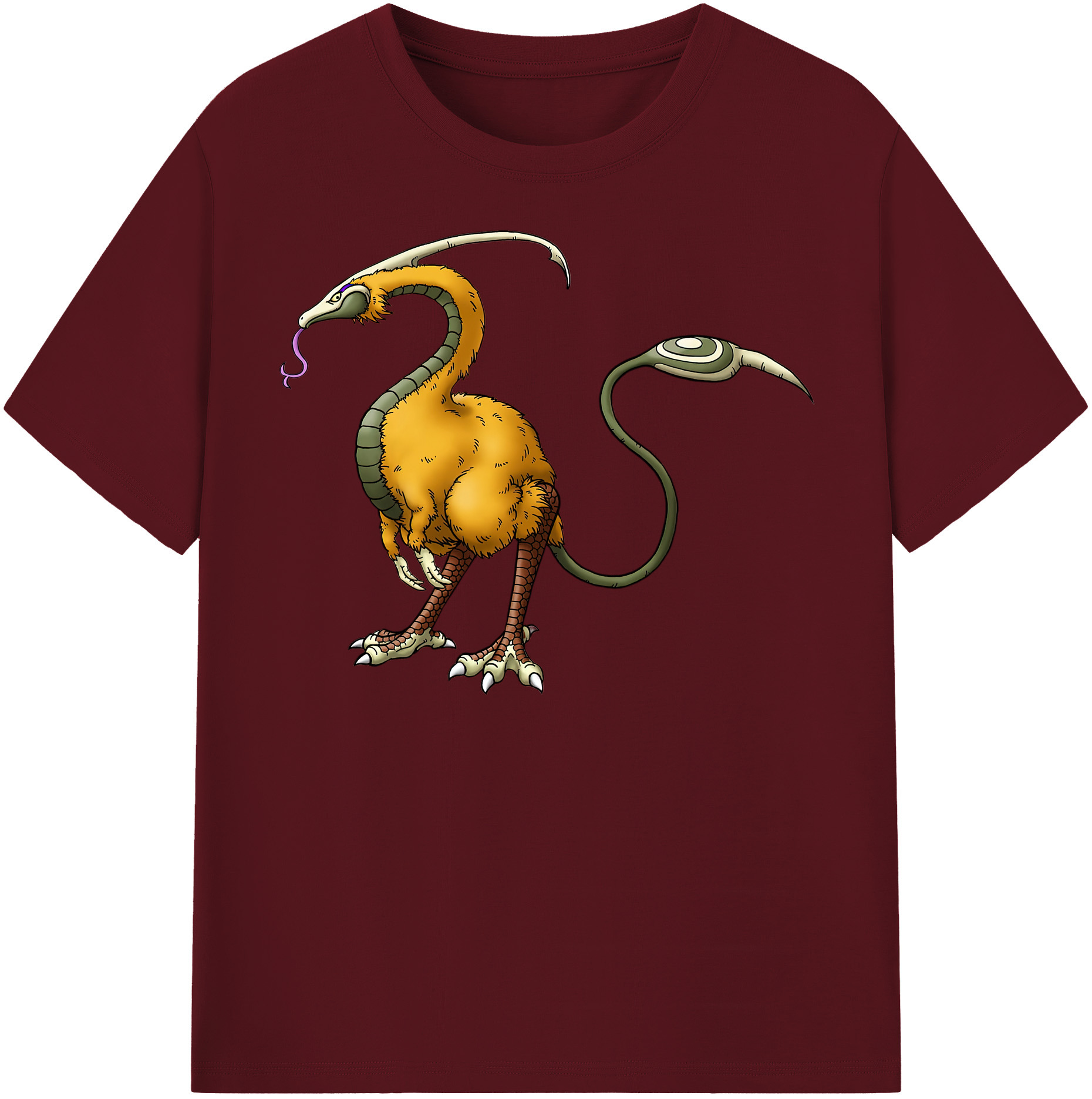 （画像用） ドラゴンクエスト Doragon Kuesuto Dragon Quest 綿100％半袖Tシャツ（フロントプリント）